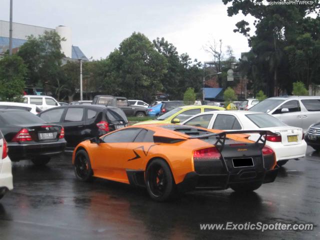 Lamborghini Murcielago spotted in Jakarta, Indonesia