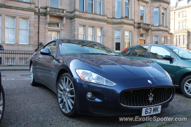 Maserati GranCabrio spotted in Edinburgh, United Kingdom