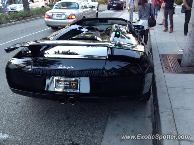 Lamborghini Murcielago spotted in Beverly Hills, California