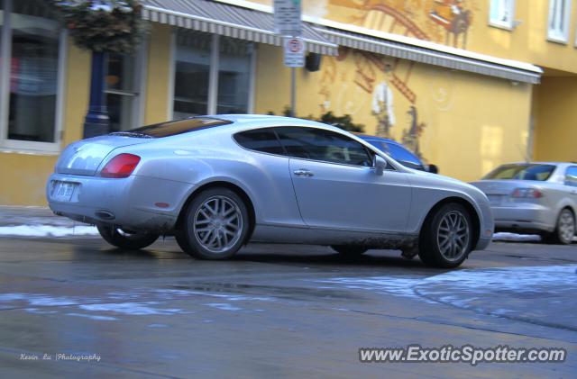 Bentley Continental spotted in Toronto, Canada
