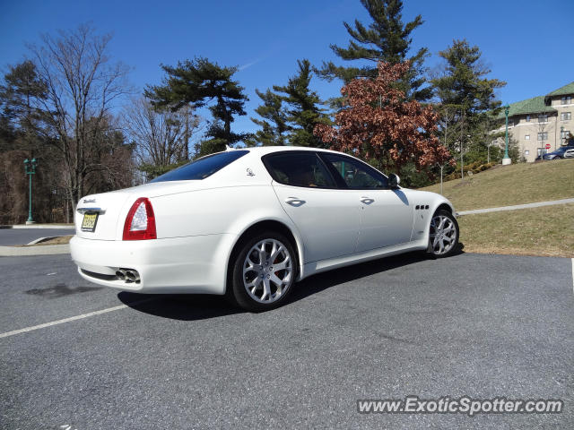 Maserati Quattroporte spotted in Hershey, Pennsylvania