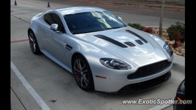 Aston Martin Vantage spotted in Dallas, Texas