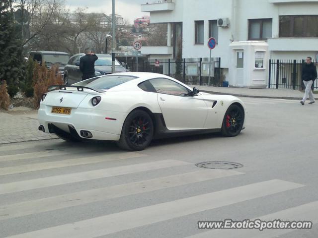 Ferrari 599GTB spotted in Pristina, Kosovo