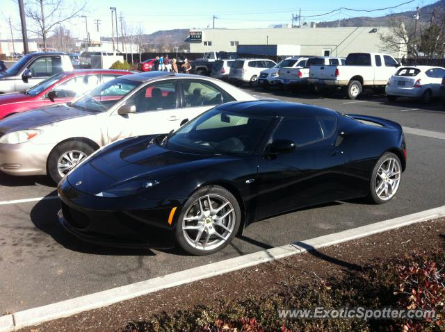 Lotus Evora spotted in Medford, Oregon