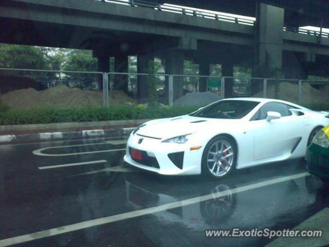 Lexus LFA spotted in Bangkok, Thailand