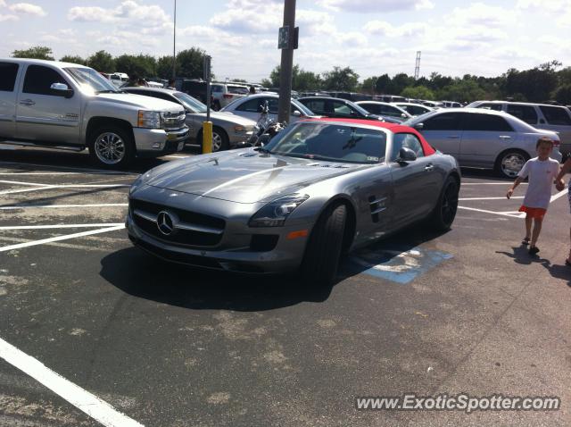 Mercedes SLS AMG spotted in Austin, Texas