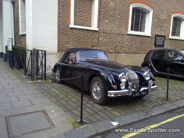 Jaguar Advanced Lightweight spotted in London, United Kingdom