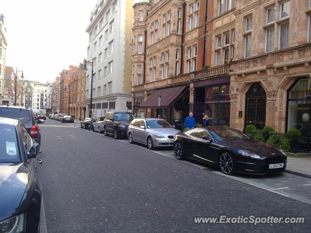 Aston Martin DBS spotted in London, United Kingdom