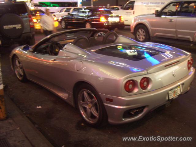Ferrari 360 Modena spotted in New York, New York