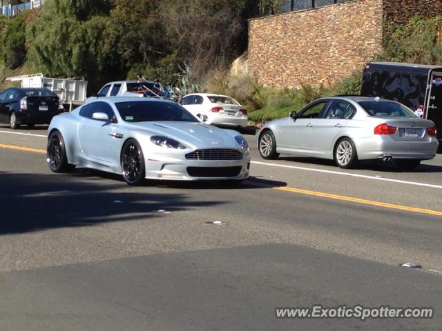 Aston Martin DBS spotted in Laguna, California