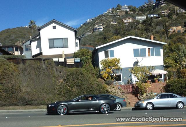 Aston Martin DBS spotted in Laguna, California