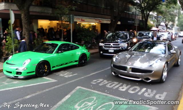 Fisker Karma spotted in Ciudad de México, Mexico
