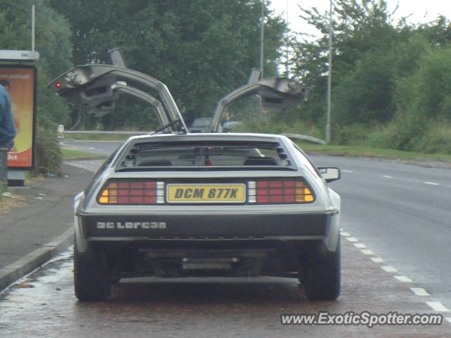 DeLorean DMC-12 spotted in Moira, United Kingdom