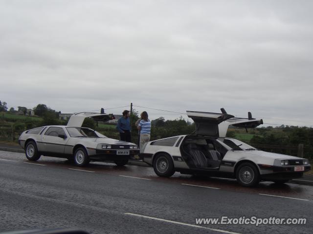 DeLorean DMC-12 spotted in Moira, United Kingdom