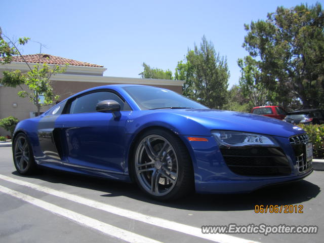 Audi R8 spotted in Del Mar, California