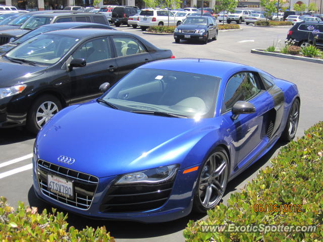 Audi R8 spotted in Del Mar, California