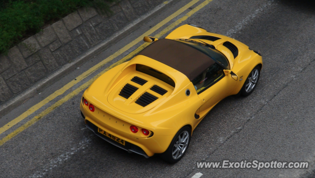 Lotus Elise spotted in Hong Kong, China
