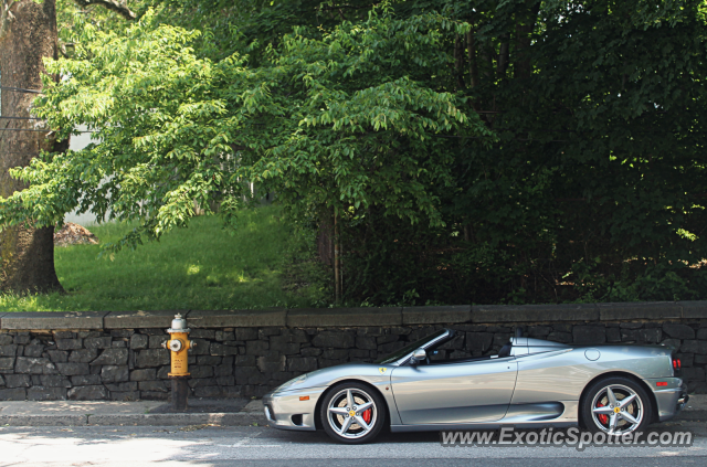 Ferrari 360 Modena spotted in Greenwich, Connecticut