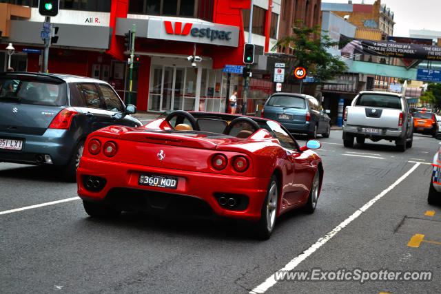 Ferrari 360 Modena spotted in Brisbane, Australia