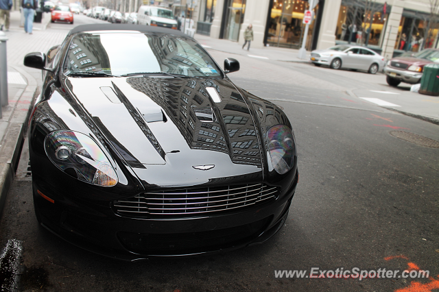 Aston Martin DBS spotted in Brooklyn, New York