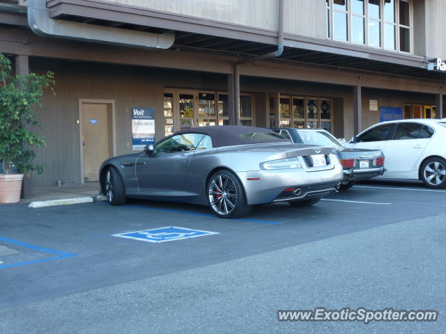 Aston Martin Virage spotted in Newport Beach, California