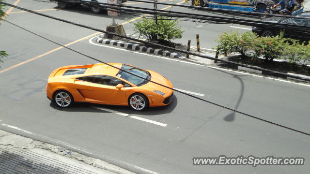 Lamborghini Gallardo spotted in San Juan City, Philippines