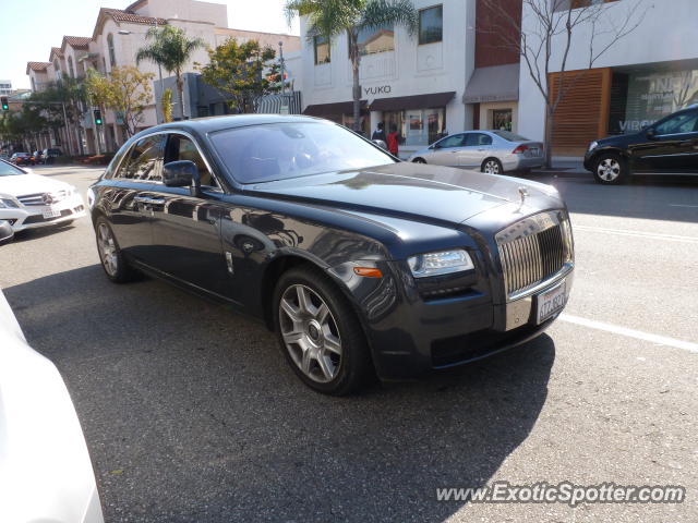 Rolls Royce Ghost spotted in Beverly Hills, California