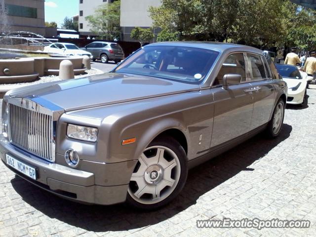 Rolls Royce Phantom spotted in Sandton, South Africa
