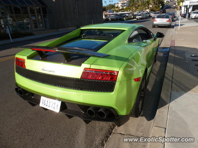 Lamborghini Gallardo spotted in Newport Beach, California