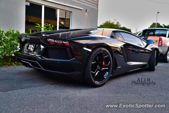 Lamborghini Aventador spotted in Brisbane, Australia