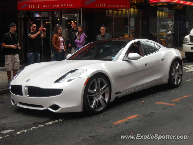 Fisker Karma spotted in NYC, New York