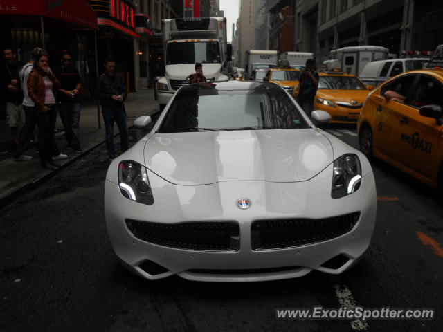 Fisker Karma spotted in NYC, New York