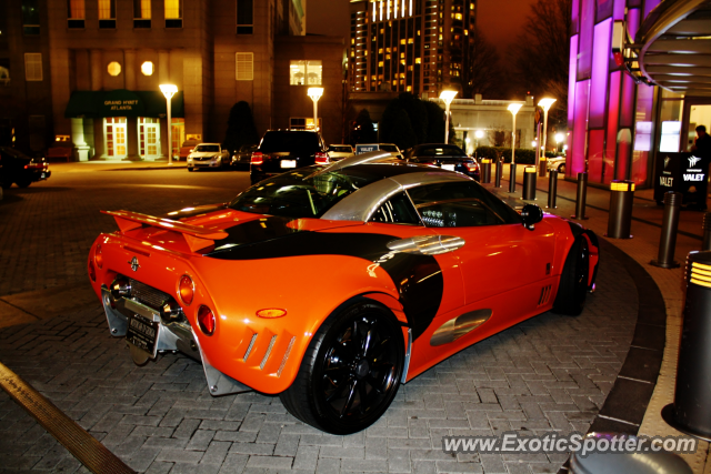 Spyker C8 spotted in Atlanta, Georgia