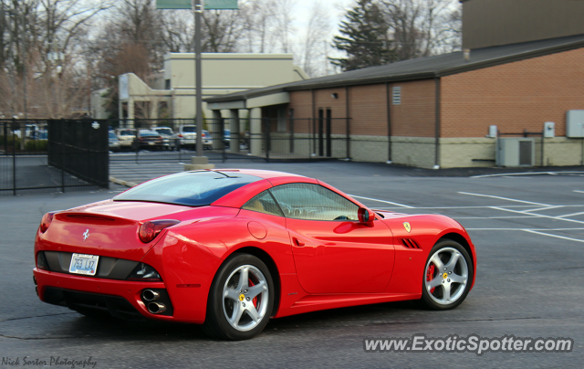 Ferrari California spotted in Louisville, Kentucky