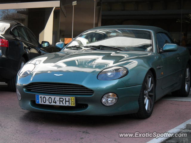 Aston Martin DB7 spotted in Cascais, Portugal