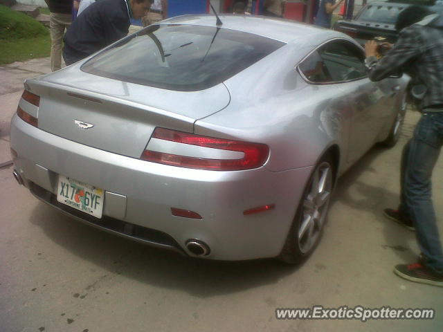 Aston Martin Vantage spotted in Bogota, Colombia