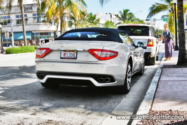 Maserati GranCabrio spotted in Miami, Florida