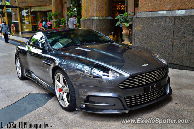 Aston Martin DB9 spotted in Kuala Lumpur, Malaysia
