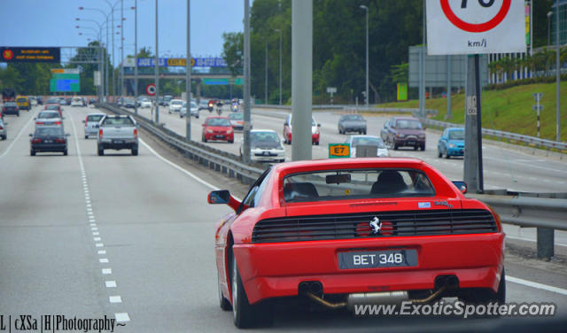 Ferrari 348 spotted in Kajang, Malaysia