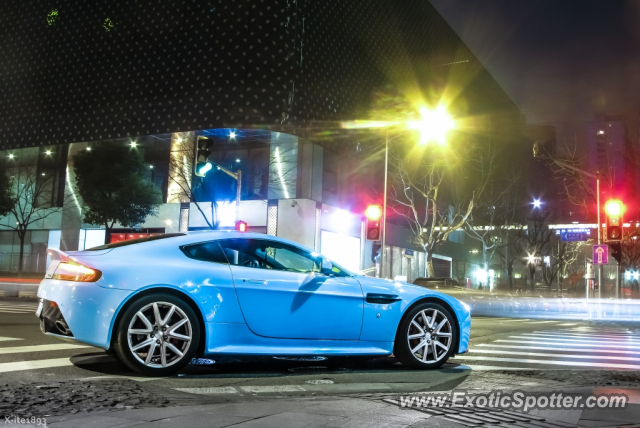 Aston Martin Vantage spotted in Shanghai, China
