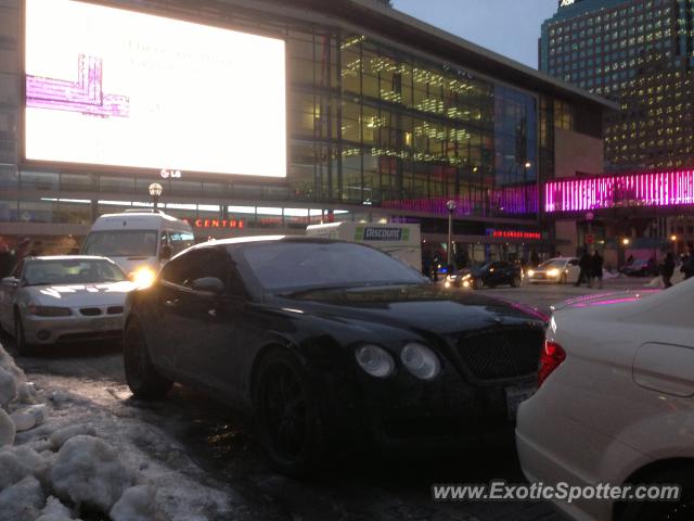 Bentley Continental spotted in Toronto, Canada