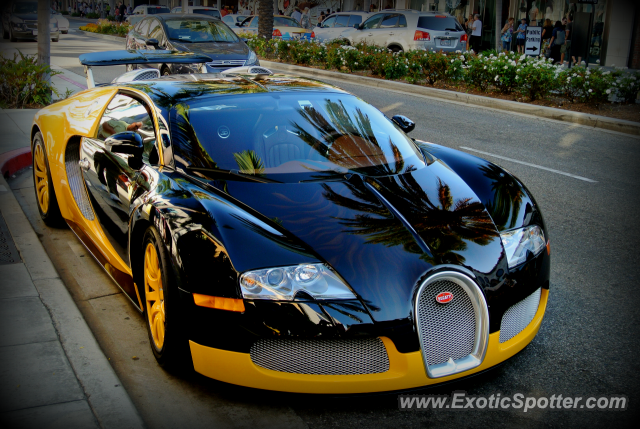 Bugatti Veyron spotted in Beverly Hills, California