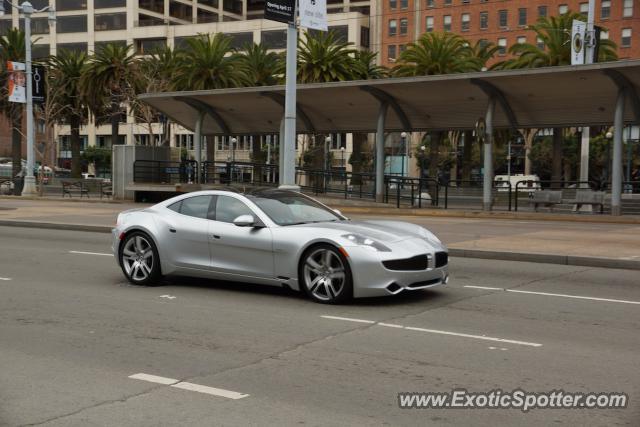 Fisker Karma spotted in San Francisco, California