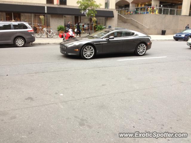 Aston Martin Rapide spotted in Montreal, Canada