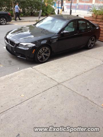 BMW M5 spotted in Montreal, Canada