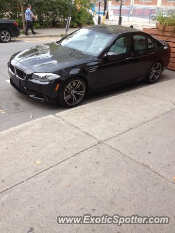 BMW M5 spotted in Montreal, Canada