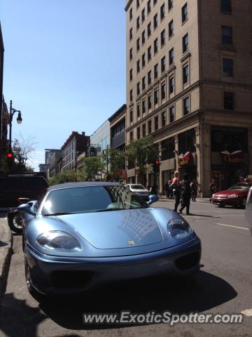 Ferrari 360 Modena spotted in Montreal, Canada