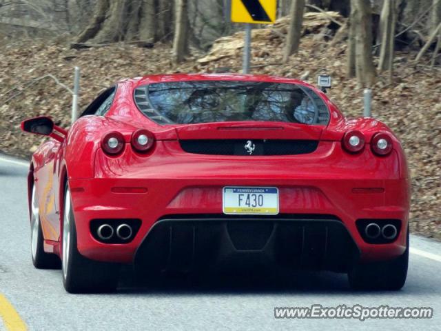 Ferrari F430 spotted in West Chester, Pennsylvania
