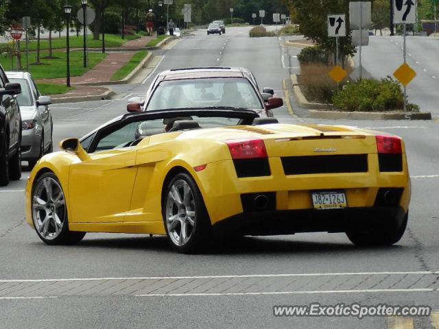 Lamborghini Gallardo spotted in Greenville, Delaware