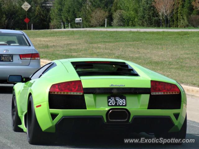 Lamborghini Murcielago spotted in Wilmington, Delaware